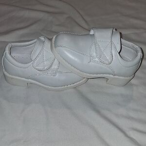 White Velcro Baby Shoes